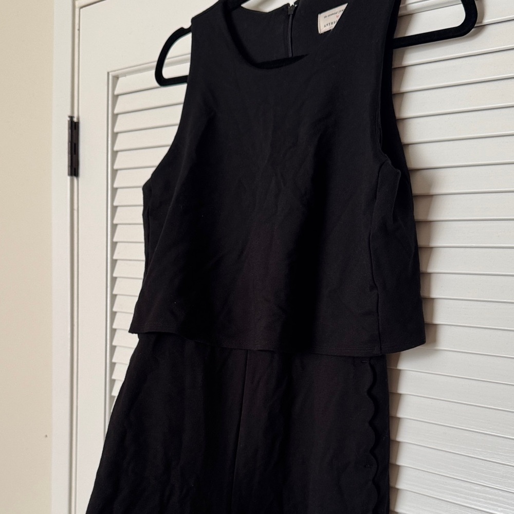 Anthropologie Black Jumpsuit